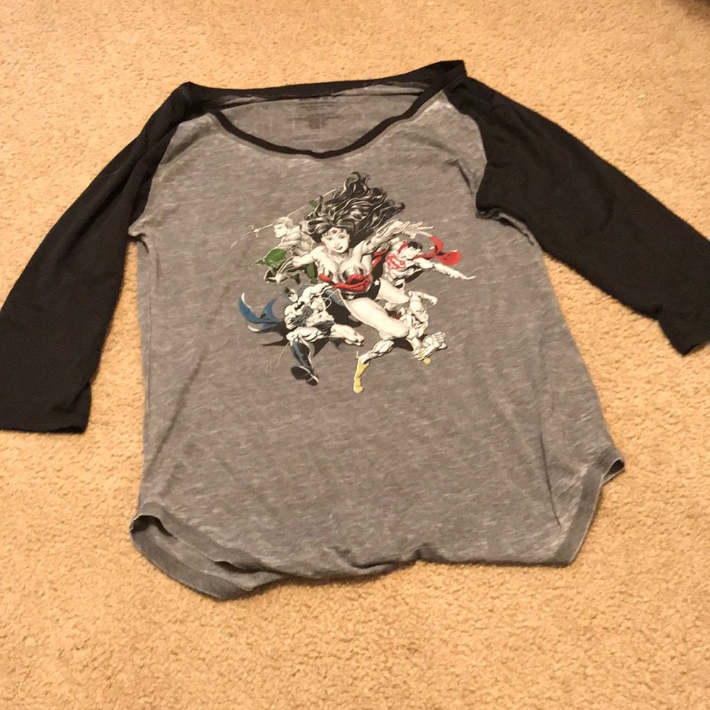 Justice League tour shirt